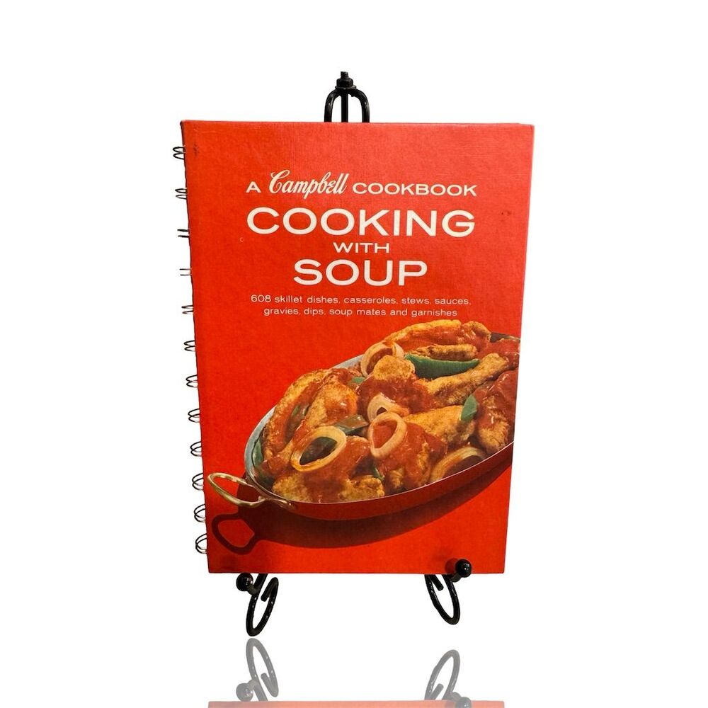 Vintage 1976 Campbell Cookbook: Cooking with Soup 608 Recipes Spiral